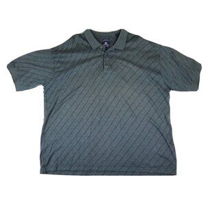 PEBBLE BEACH - MEN'S BLUE SHORT SLEEVE POLO SHIRT - SIZE XL